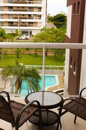 Alquilo apto con 02 habitaciones, Praia de Palmas, Gobernador Celso Ramos / Sc.