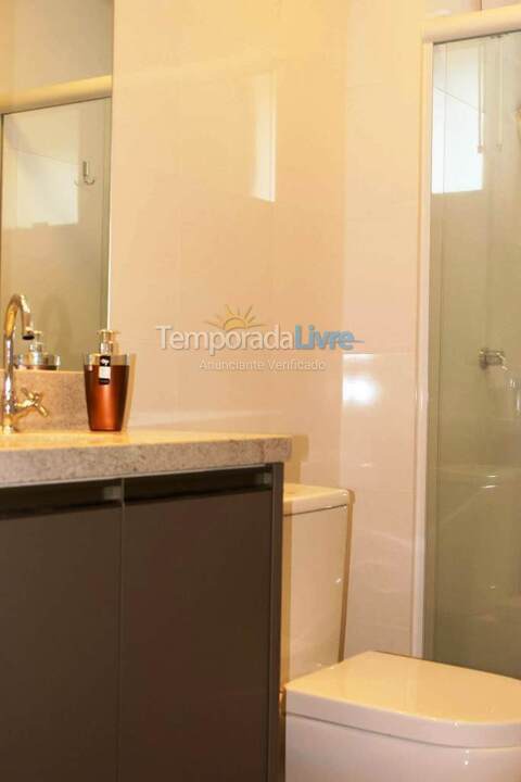 Apartamento para alquiler de vacaciones em Governador Celso Ramos (Praia de Palmas)