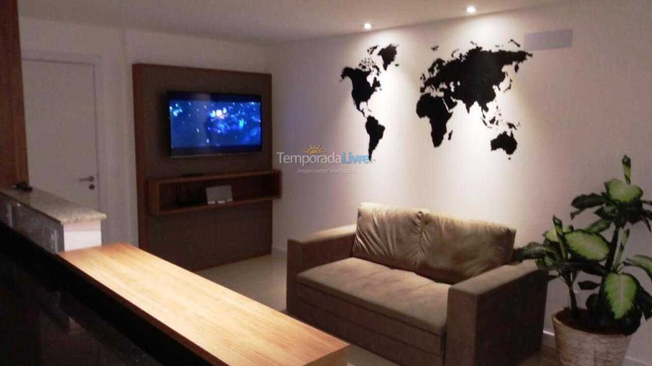 Apartamento para alquiler de vacaciones em Governador Celso Ramos (Praia de Palmas)