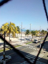 Front sea!!! Kitnet facing the sea in Tupi. Renovated show !!!