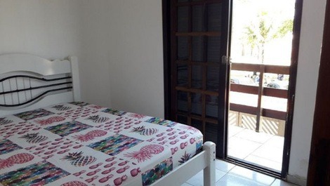 Casa Moyra Bertioga - Pe na areia com vista para o mar