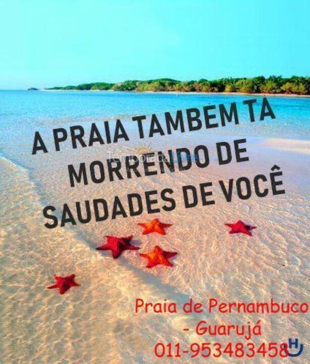 Casa para aluguel de temporada em Guarujá (Praia do Pernambuco)