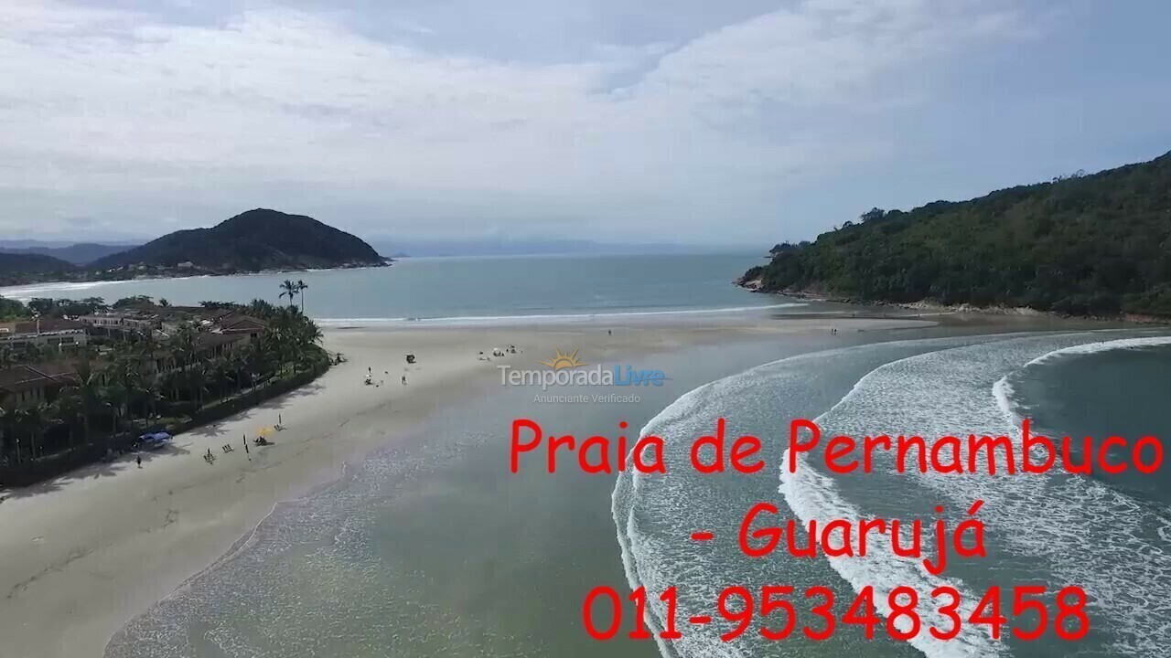 Casa para aluguel de temporada em Guarujá (Praia do Pernambuco)