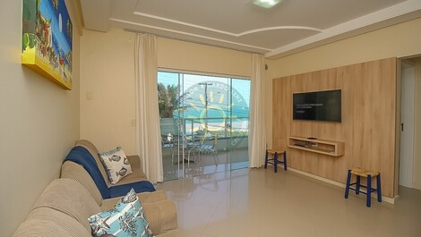 Apartamento para 8 personas, con vistas a la playa de 4 islas, Bombinhas