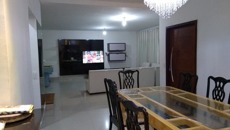 NEW HOUSE IN GUARUJÁ COVE-SP SWIMMING POOL AIR COND. WiFi VIDEO GAME