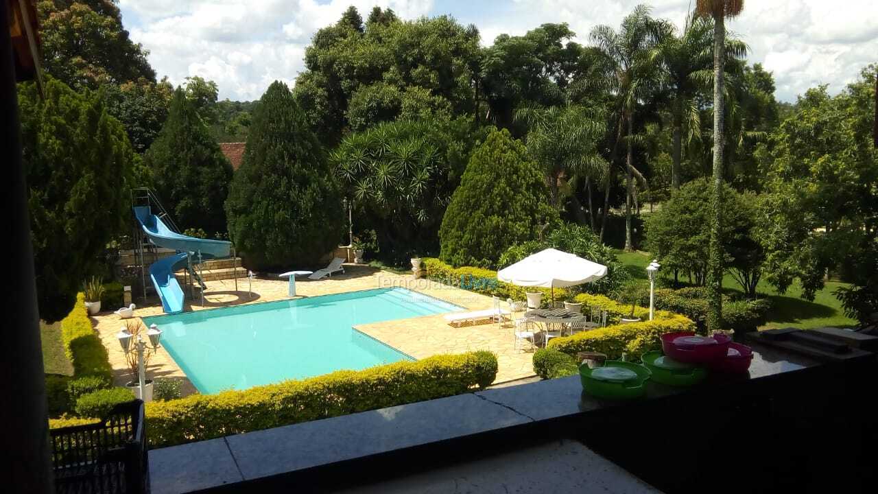 Ranch for vacation rental in Atibaia (Ribeirão dos Porcos)