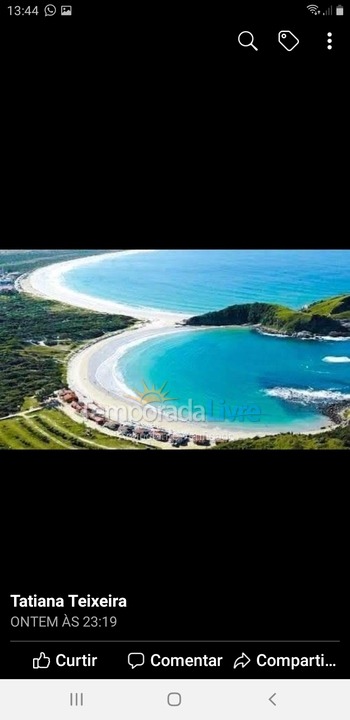 Apartamento para aluguel de temporada em Cabo Frio (Praia do Forte)