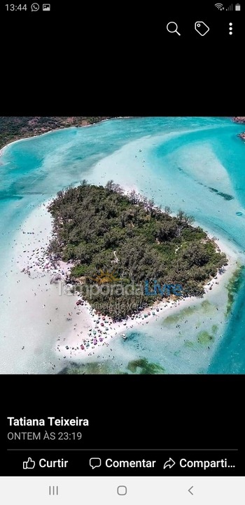 Apartamento para aluguel de temporada em Cabo Frio (Praia do Forte)