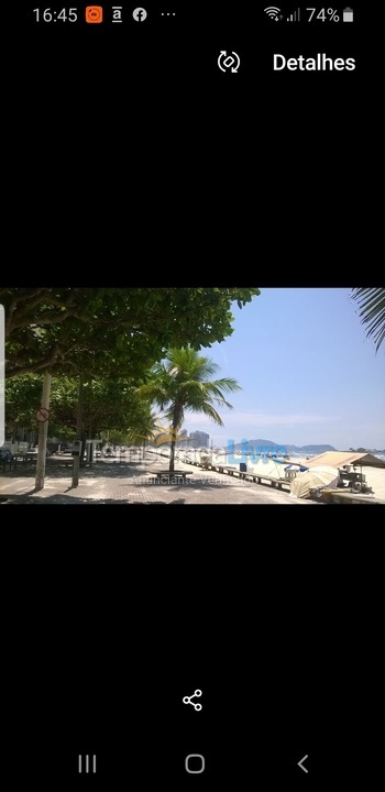 Apartamento para aluguel de temporada em Guarujá (Pitangueiras)