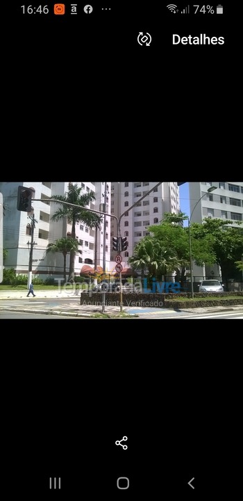 Apartamento para aluguel de temporada em Guarujá (Pitangueiras)