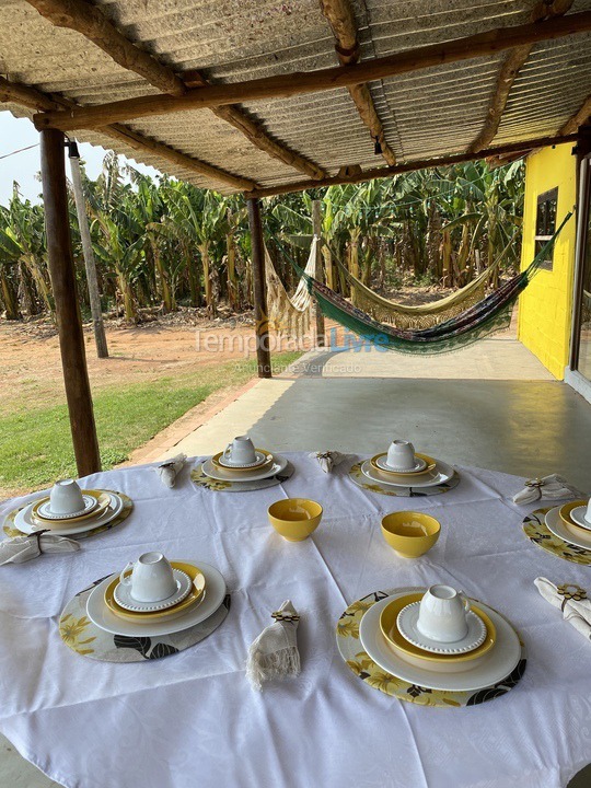 House for vacation rental in Delfinópolis (Estrada delfinópolis Cássia Zona Rural Proximo A Balsa)