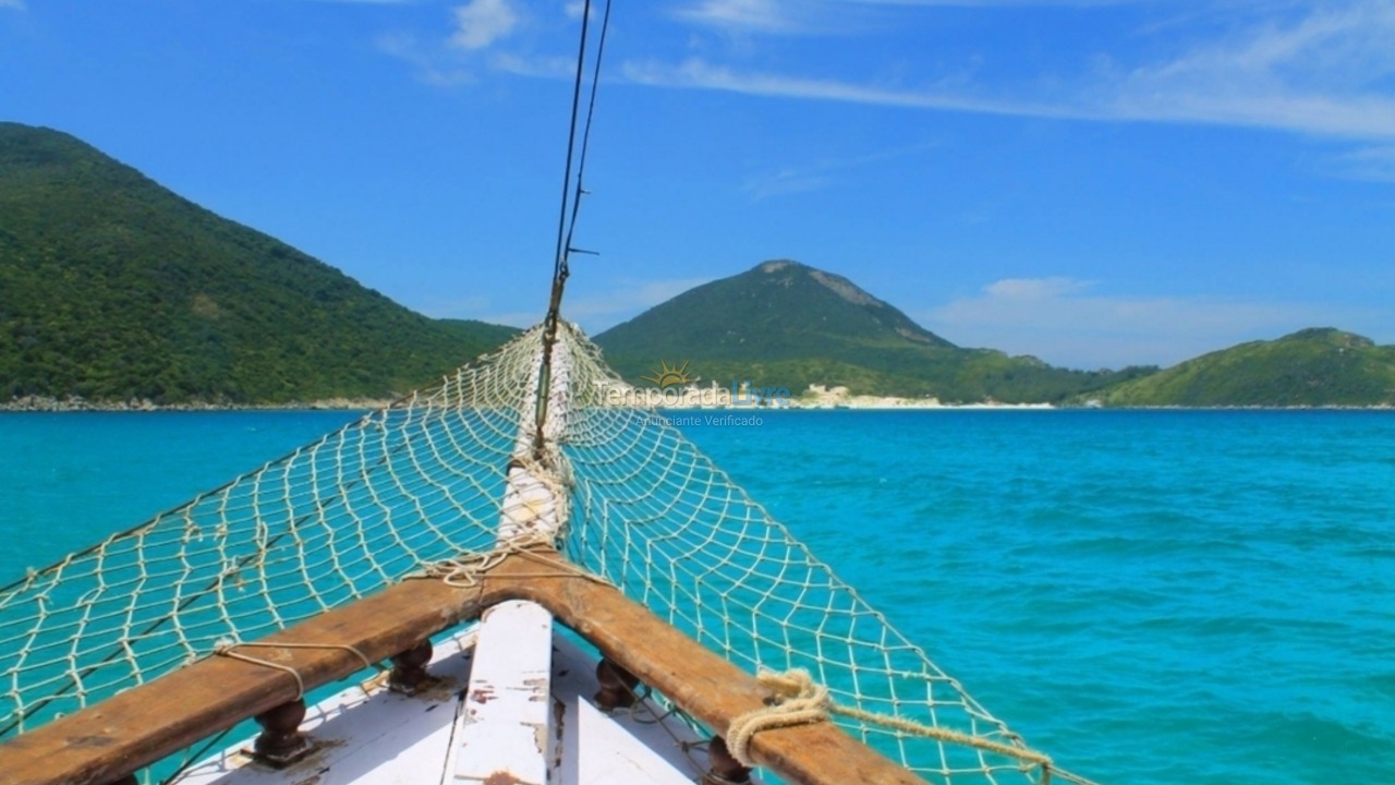 Apartamento para alquiler de vacaciones em Arraial do Cabo (Praia Grande)