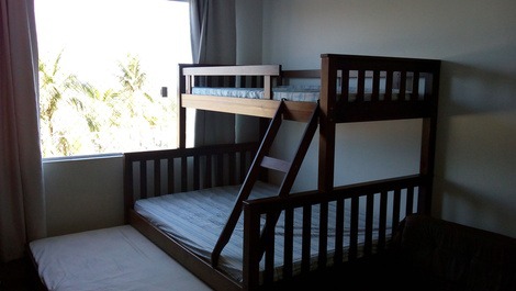 Front sea!!! Kitnet facing the sea in Tupi. Renovated show !!!