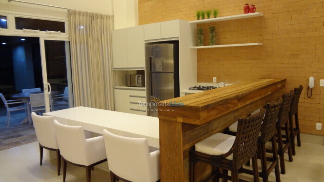 Apartamento para aluguel de temporada em Bertioga (Riviera de São Lourenço)