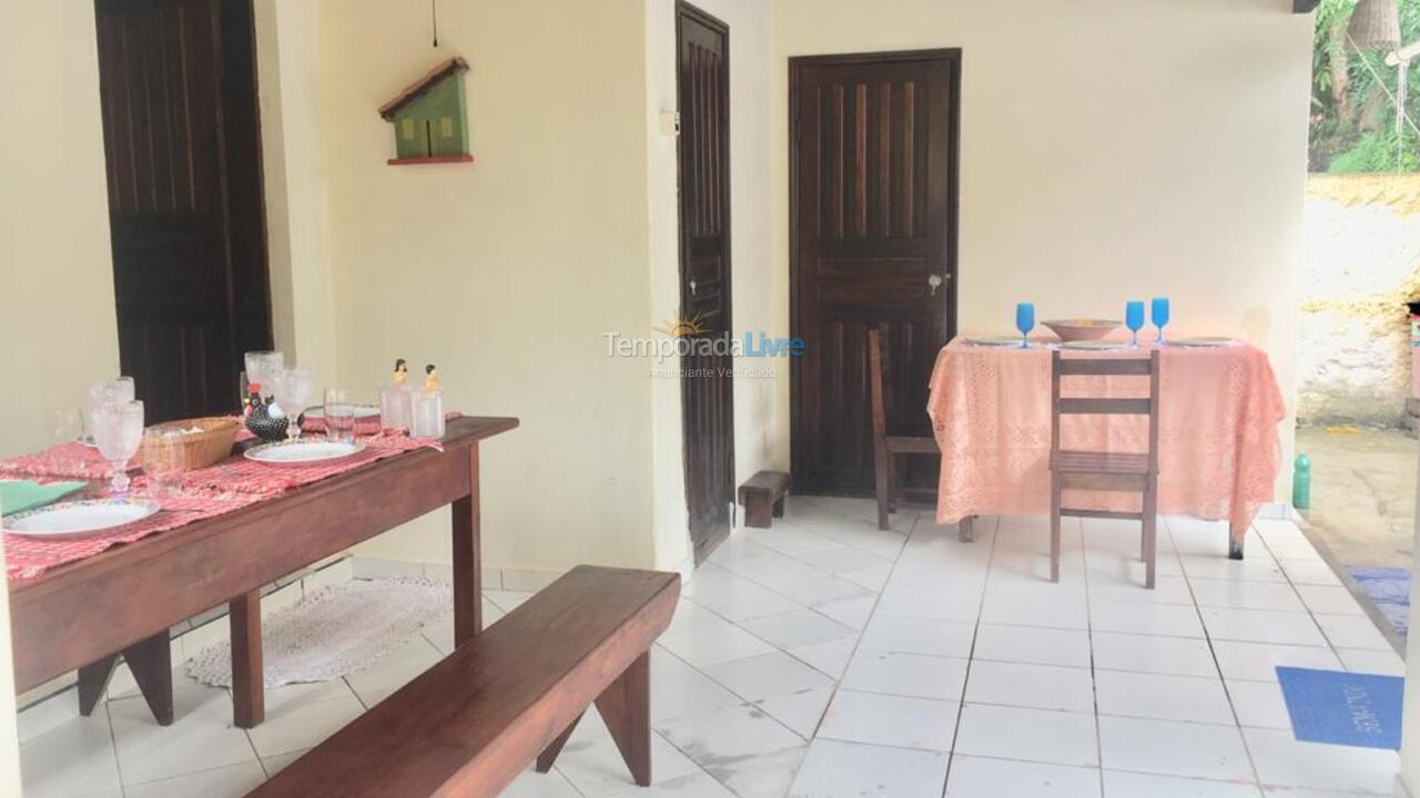 Casa para alquiler de vacaciones em Prado (Praia de Cumuruxatiba)
