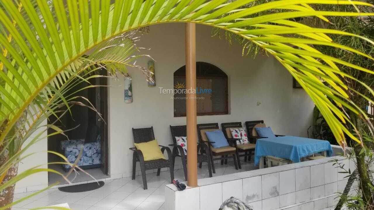 Casa para alquiler de vacaciones em Prado (Praia de Cumuruxatiba)