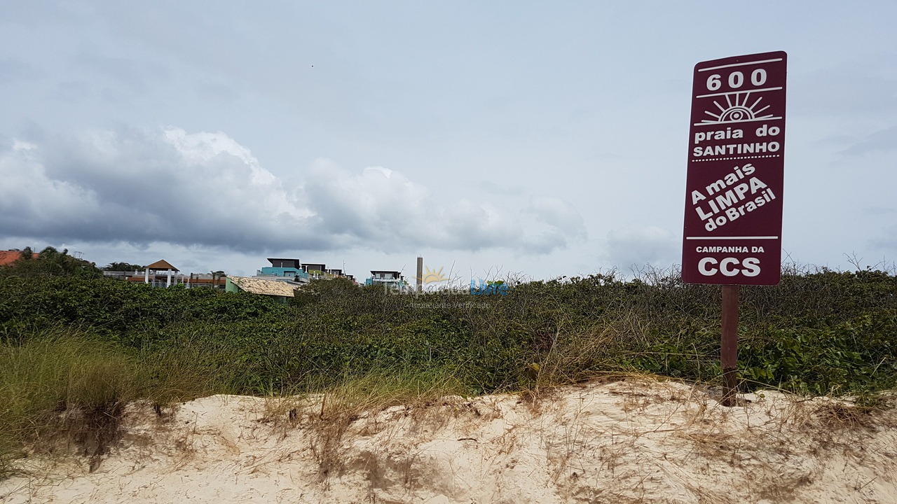 House for vacation rental in Florianópolis (Praia do Santinho)