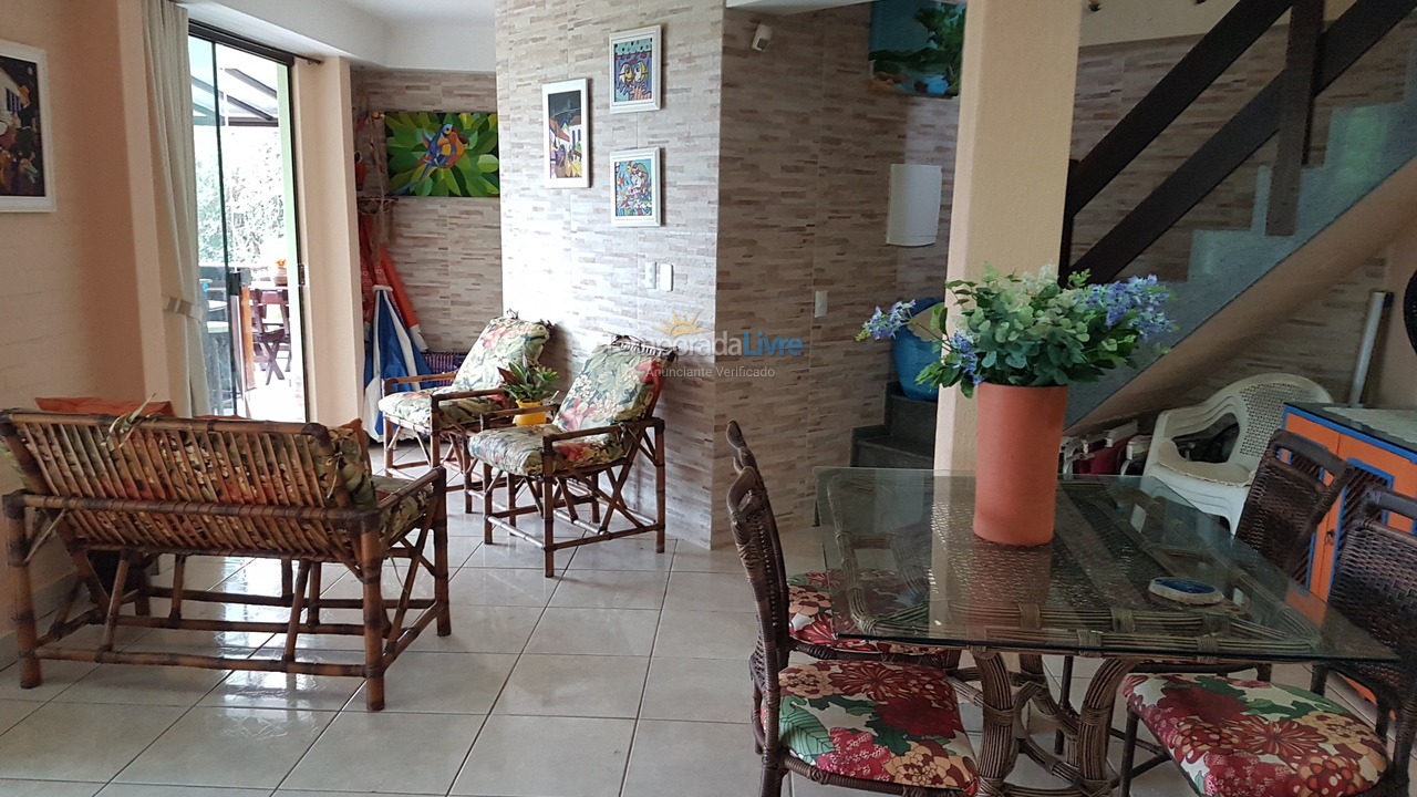 House for vacation rental in Florianópolis (Praia do Santinho)