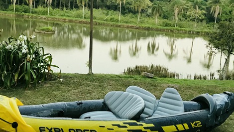 Sitio con piscina en Atibaia-SP