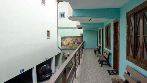 Varanda, casas 3,4 e 5