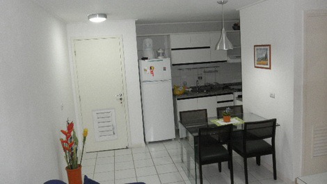 En Beira Mar Pajucara Aparte. Habitación y sala de estar