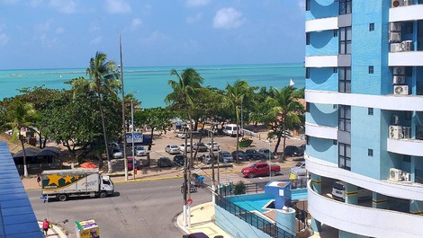 En Beira Mar Pajucara Aparte. Habitación y sala de estar