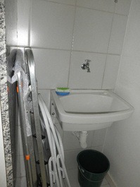 En Beira Mar Pajucara Aparte. Habitación y sala de estar