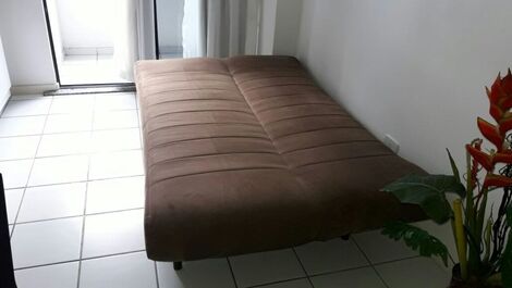 En Beira Mar Pajucara Aparte. Habitación y sala de estar