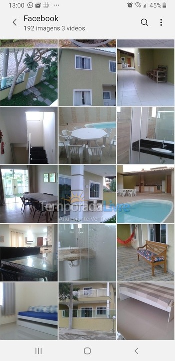 Casa para alquiler de vacaciones em Cabo Frio (Peró)