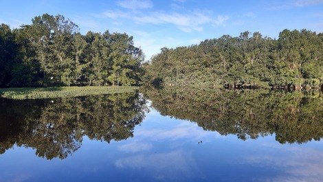 Rio nas proximidade da casa