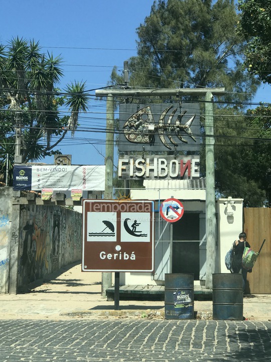 House for vacation rental in Armação dos Búzios (Geribá)