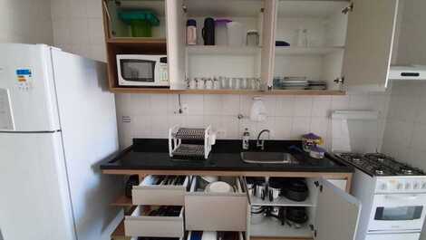 Comfortable apartment 150 meters from PRAIA GRANDE- UBATUBA