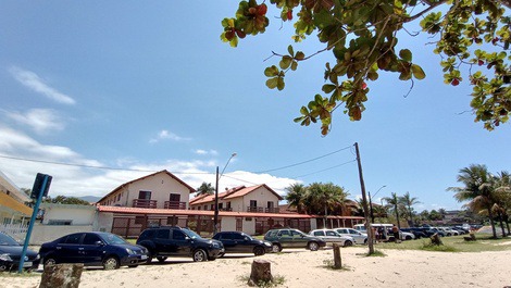 Condomínio visto da praia