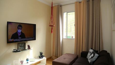 Apto completo e super aconchegante, leal as fotos