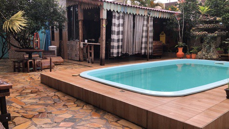 Sobrado en la playa de caioba