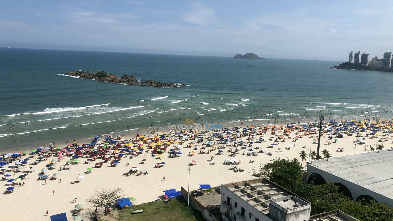 Apartment for vacation rental in Guarujá (Pitangueiras)