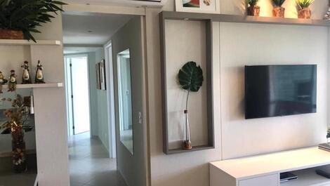 Sala e cozinha integradas