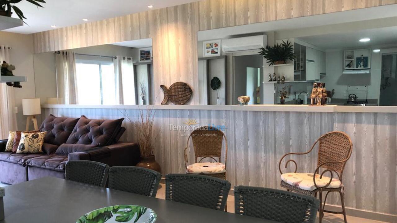 Apartamento para aluguel de temporada em Bertioga (Riviera de São Lourenço)