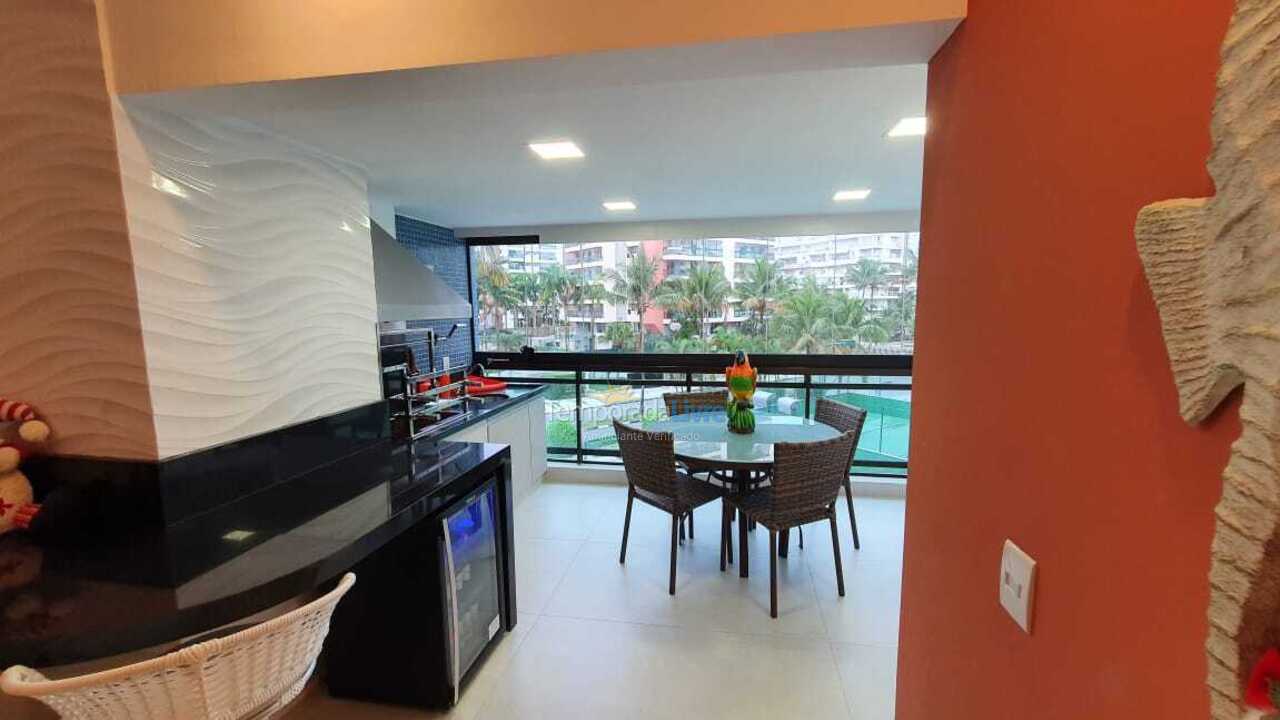 Apartamento para aluguel de temporada em Bertioga (Riviera de São Lourenço)