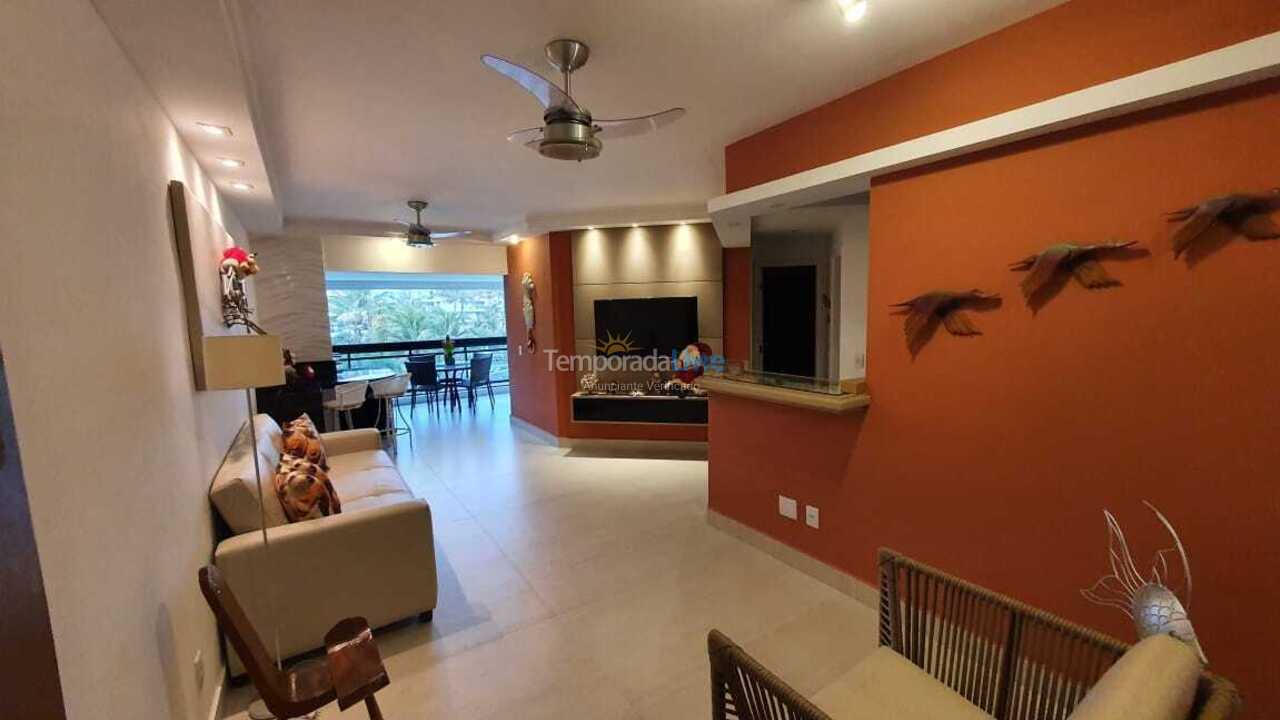 Apartamento para aluguel de temporada em Bertioga (Riviera de São Lourenço)