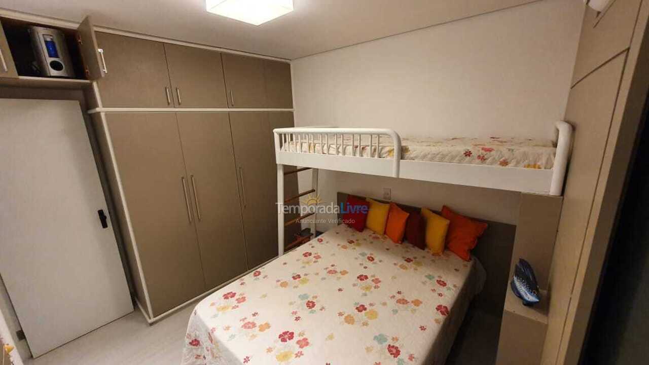Apartamento para aluguel de temporada em Bertioga (Riviera de São Lourenço)