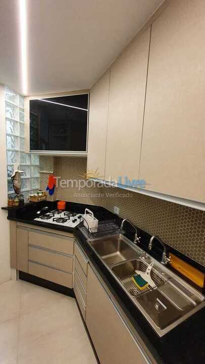 Apartamento para aluguel de temporada em Bertioga (Riviera de São Lourenço)