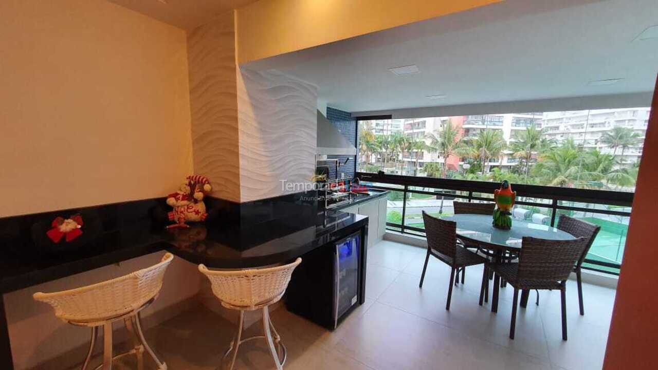 Apartamento para aluguel de temporada em Bertioga (Riviera de São Lourenço)