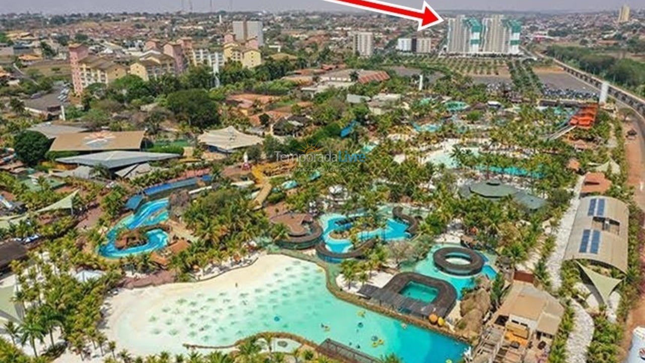 Apartamento para aluguel de temporada em Olímpia (Thermas Dos Laranjais)