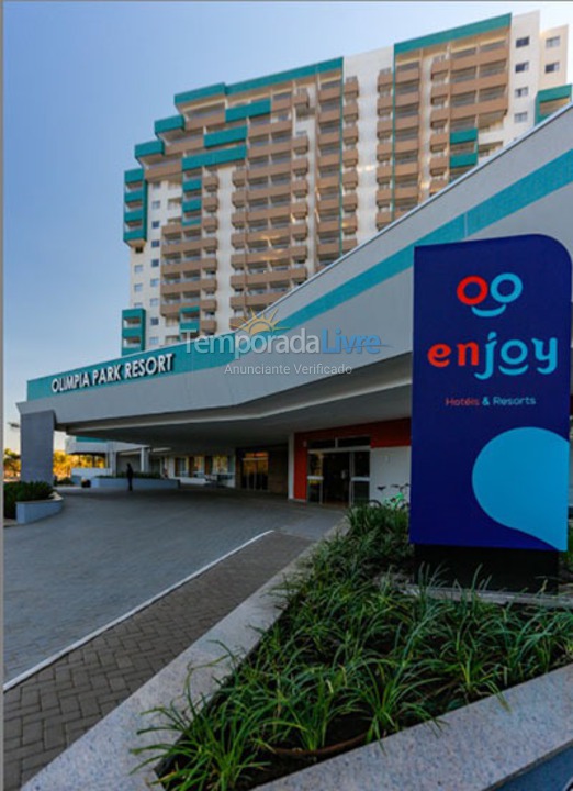 Apartamento para aluguel de temporada em Olímpia (Thermas Dos Laranjais)