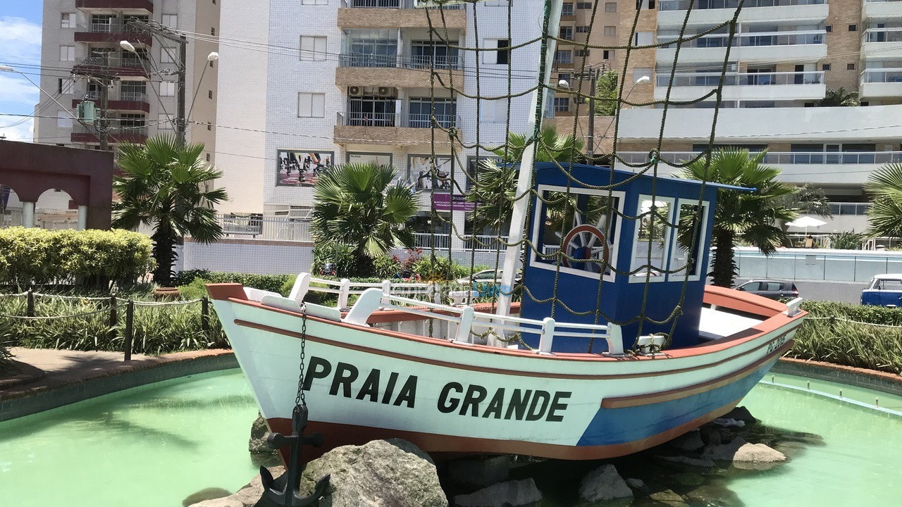 Apartment for vacation rental in Praia Grande (Vila Tupi)