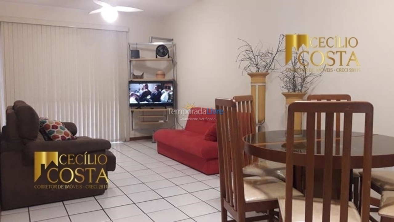 Apartamento para aluguel de temporada em Itapema (Meia Praia)