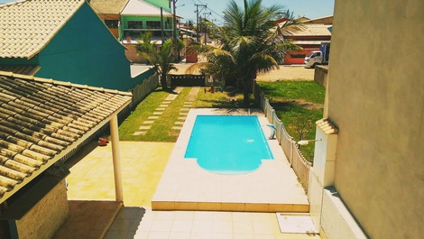 House in Cabo Frio with 3 suites and a swimming pool just a few steps from the sea!