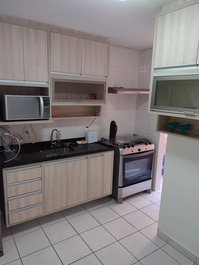 3 habitaciones en Praia Grande 🌊 A 80m del mar Aire acondicionado, Wi-Fi, Piscina