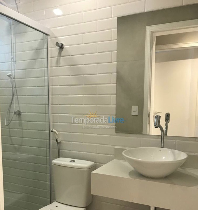 Apartamento para aluguel de temporada em Bertioga (Riviera de São Lourenço)